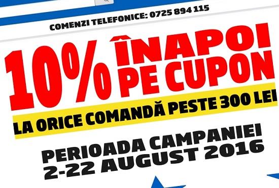 Au inceput promotiile verii in pescuit. Claumar ofera pescarilor cupoane cadou.